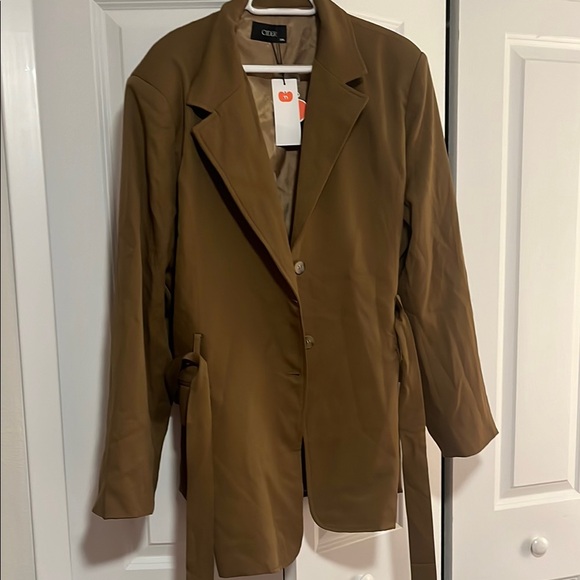 Cider Brown Blazer Classic Tailored Fit - Picture 1 of 3